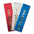 1-5/8"x6" Vertical Stock Title Ribbon (SPONSOR)